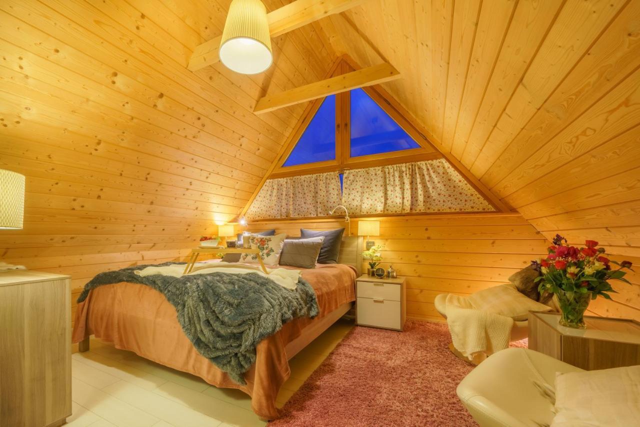 Chalet Wioska Jagny ポロニン エクステリア 写真