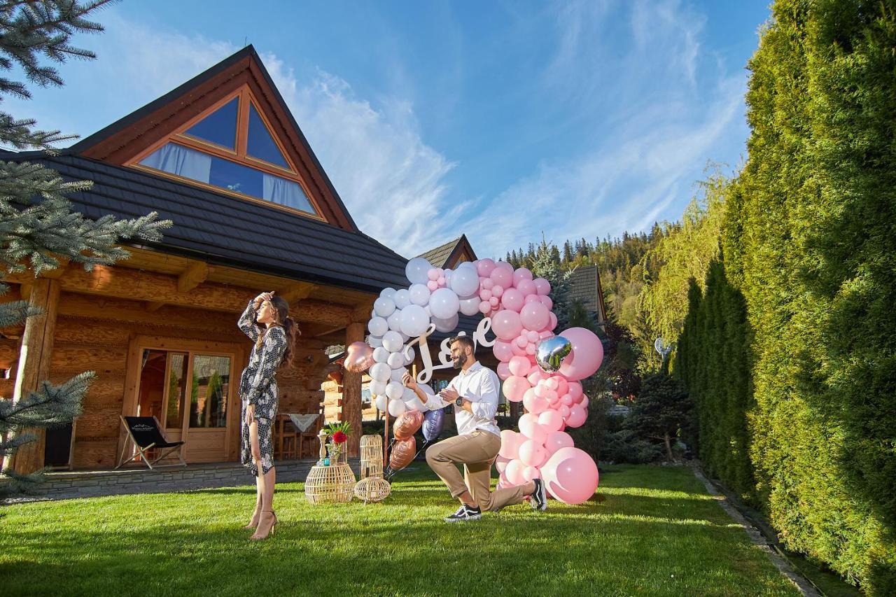 Chalet Wioska Jagny ポロニン エクステリア 写真