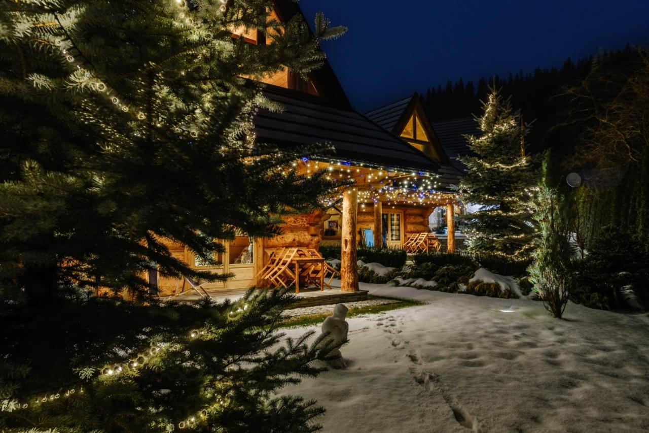 Chalet Wioska Jagny ポロニン エクステリア 写真