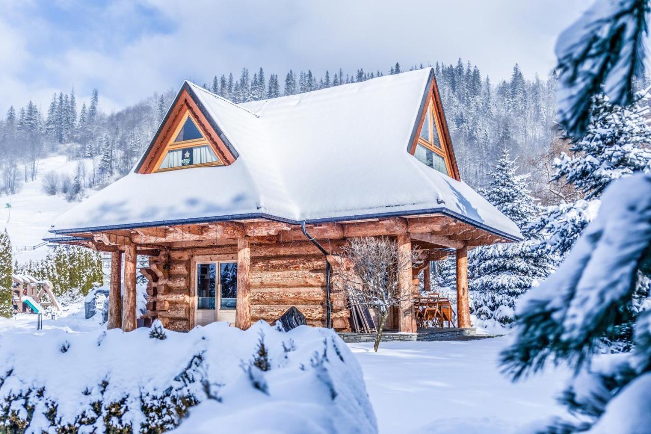 Chalet Wioska Jagny ポロニン エクステリア 写真