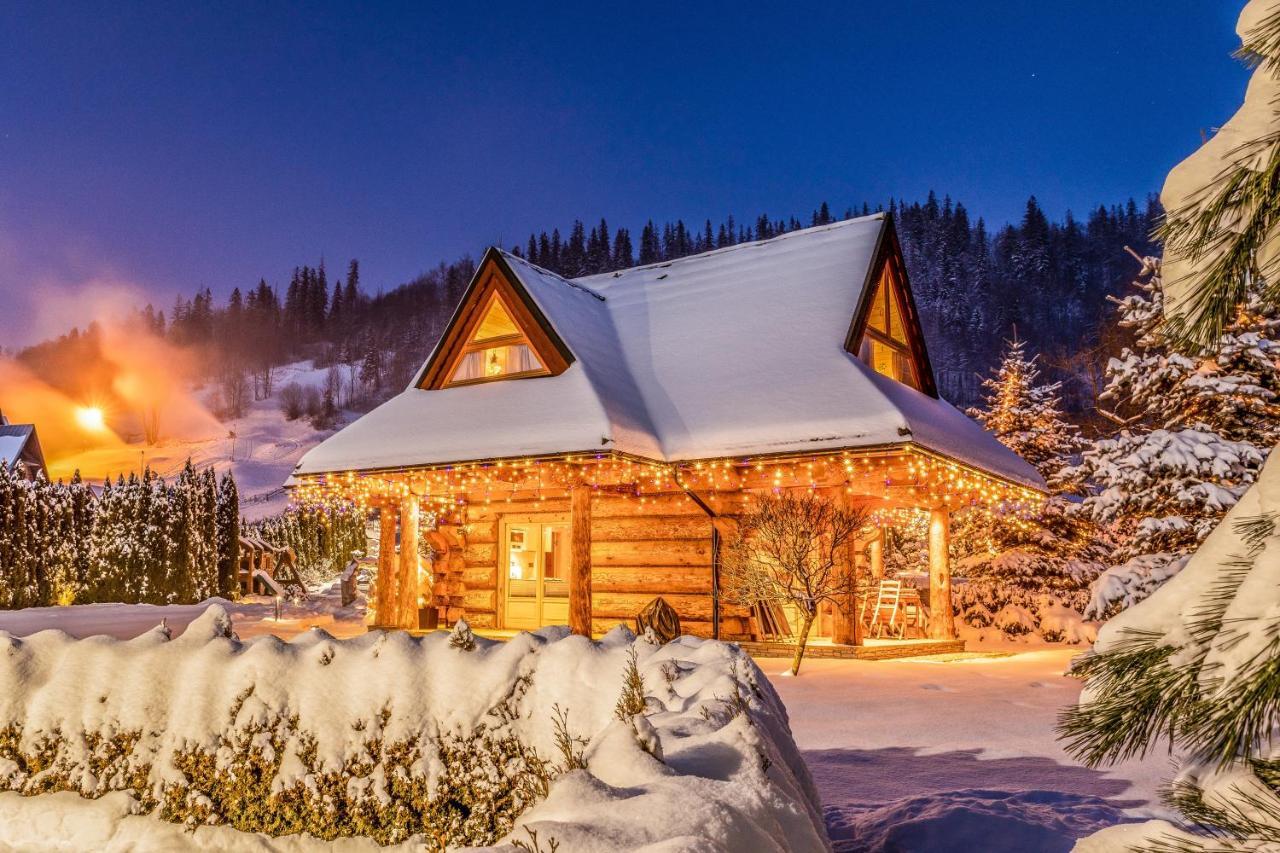 Chalet Wioska Jagny ポロニン エクステリア 写真