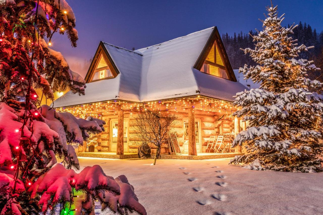 Chalet Wioska Jagny ポロニン エクステリア 写真