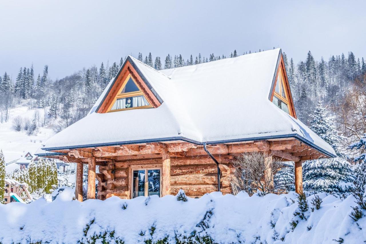 Chalet Wioska Jagny ポロニン エクステリア 写真
