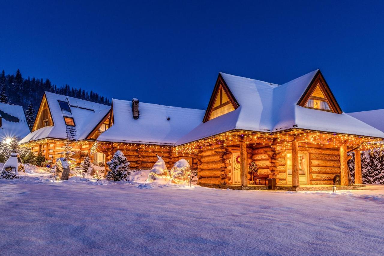 Chalet Wioska Jagny ポロニン エクステリア 写真