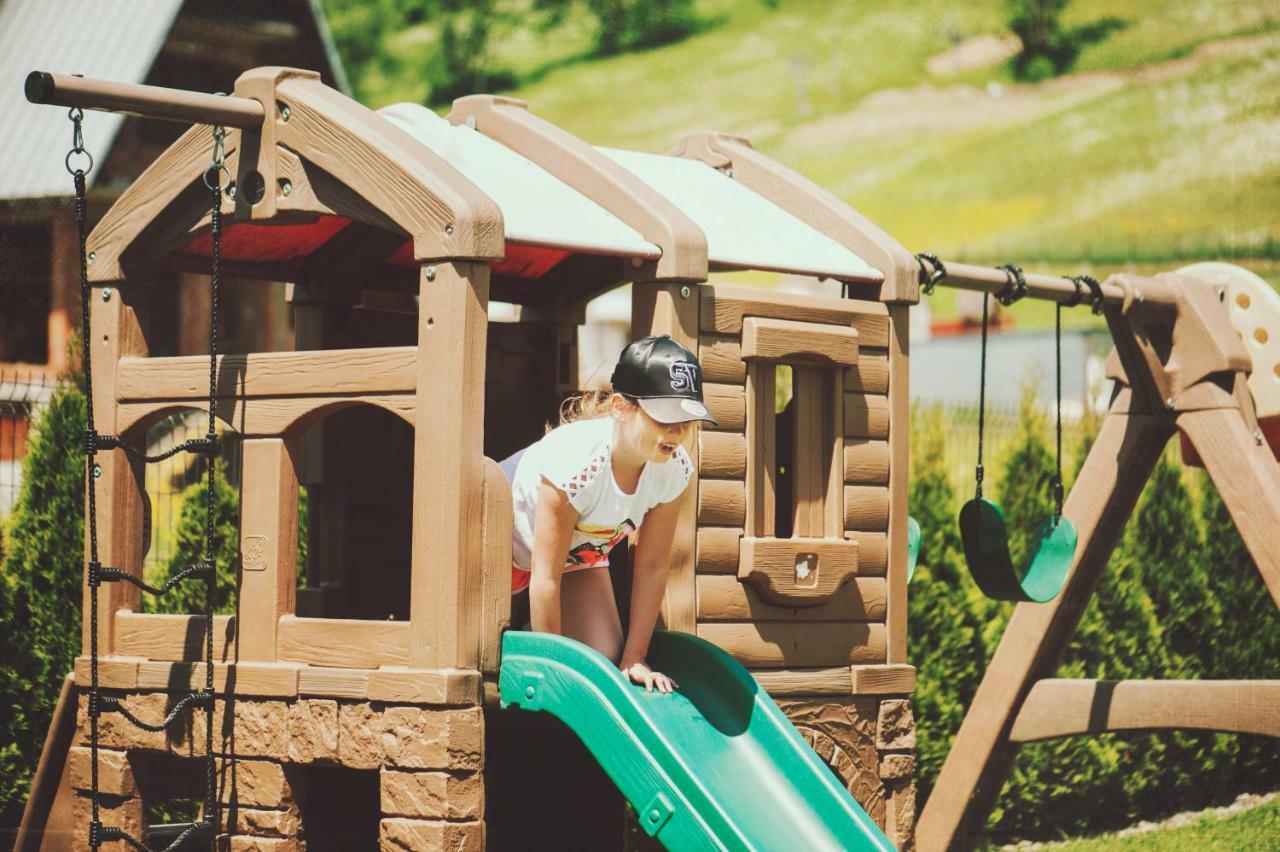 Chalet Wioska Jagny ポロニン エクステリア 写真